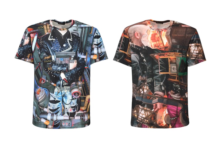 COMME des GARÇONS Imagines Cyberpunk-Inspired Jersey T-Shirts