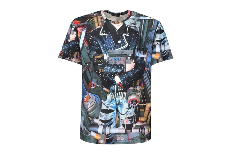 COMME des GARÇONS Inkjet Print T-Shirt Release Shirts LUISAVIAROMA Japanese made in Japan 
