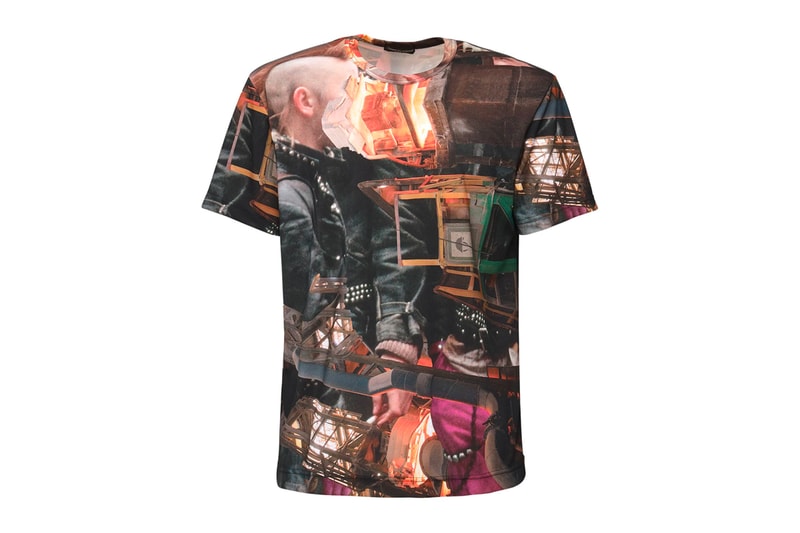 COMME des GARÇONS Inkjet Print T-Shirt Release Shirts LUISAVIAROMA Japanese made in Japan 