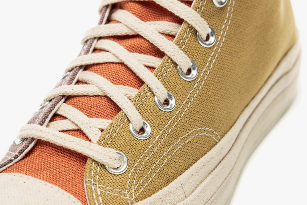 converse chuck 70 renew sustainable chuck 70 hi ox tri color mellow rose plein air egret 167772C prarie sand noble grey 167767C release date info photos price