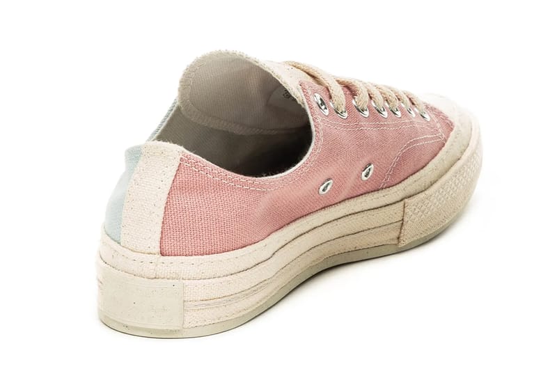 rose colored converse