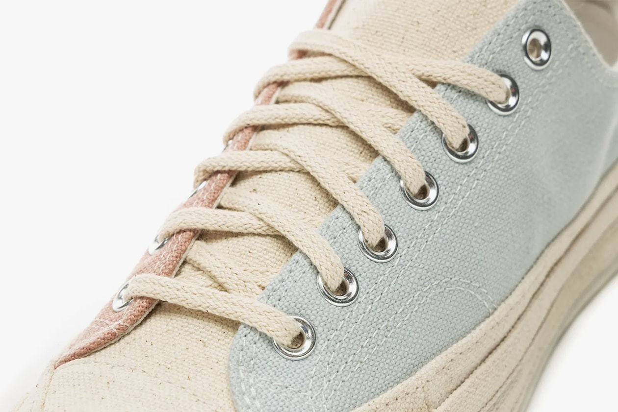 converse chuck 70 renew sustainable chuck 70 hi ox tri color mellow rose plein air egret 167772C prarie sand noble grey 167767C release date info photos price