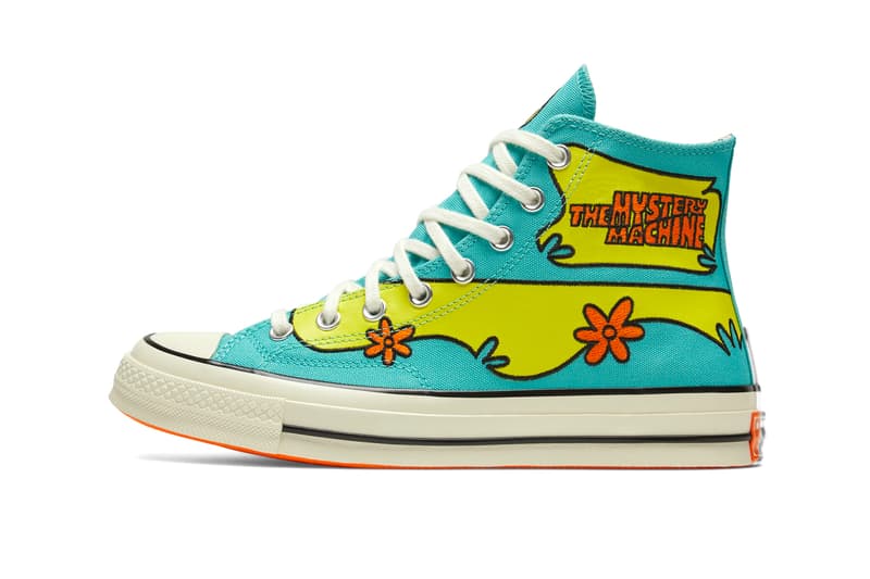 Converse x Scooby-Doo Chuck 70 Release Info the mystery machine black Pool Blue/Sulfur Spring/Egret 169082C 169072C 