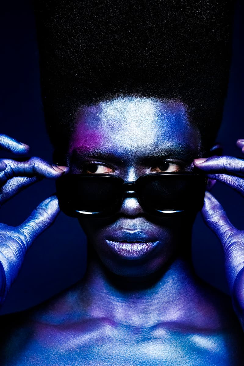 Daily Paper x KOMONO Sunglasses Collection Collaboration Eyewear First Look Campaign Lookbook Ottilie Landmark Contemporary Design 100% UV protection Black Tortoise Racing Red