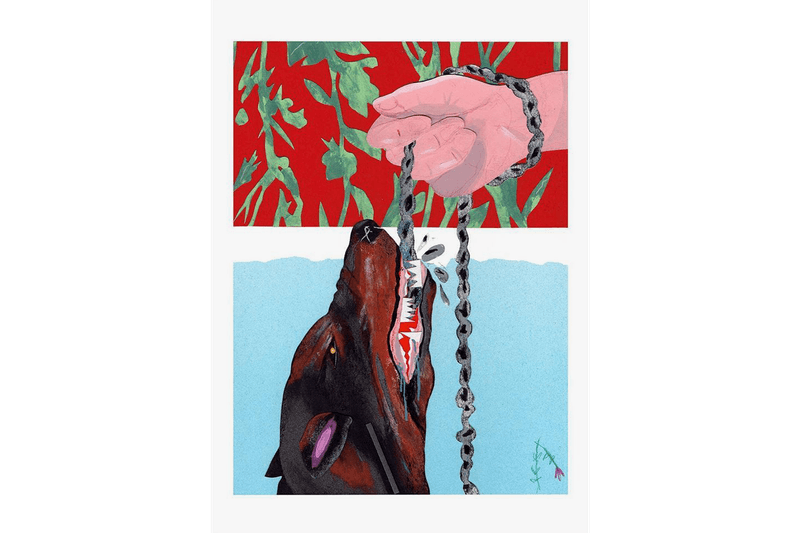 DROOL Releases David Heo's New Evocative Collage-Style Print