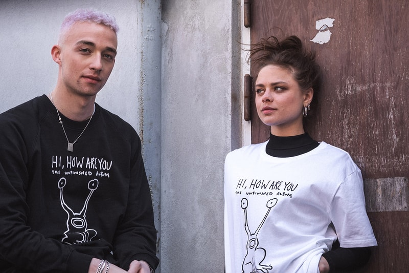 daniel johnston dedicated garbstore collection t-shirt sweatshirt black white hi how are you supreme release information buy cop purchase