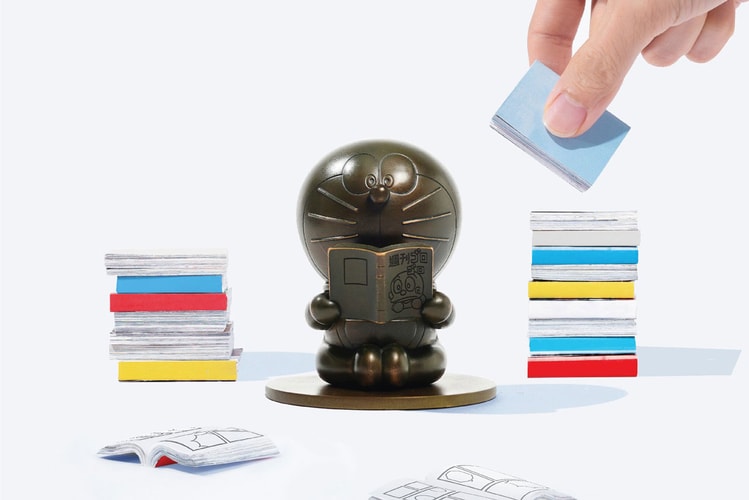 DDT Store Celebrates 50th Anniversary of Doraemon With "Comic Time" Bronze Sculpture