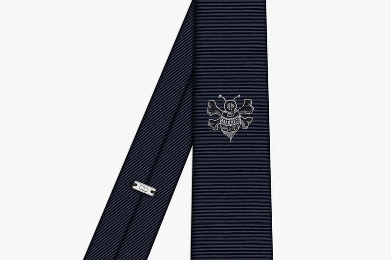 dior stussy tie