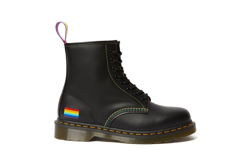 Dr. Martens 1460 Pride Boot Release Information First Look LGBTQIA+ LGBT Pride Month Trevor Project Rainbow Flag Air Cushioned Sole Goodyear-welted