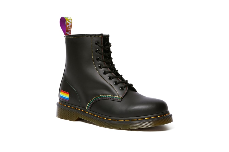 Dr. Martens 1460 Pride Boot Release Information First Look LGBTQIA+ LGBT Pride Month Trevor Project Rainbow Flag Air Cushioned Sole Goodyear-welted
