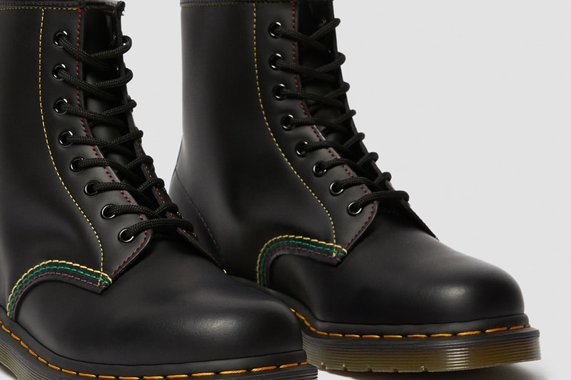 Dr. Martens 1460 Pride Boot Release Information First Look LGBTQIA+ LGBT Pride Month Trevor Project Rainbow Flag Air Cushioned Sole Goodyear-welted