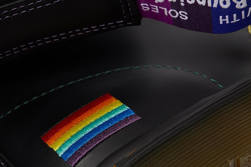 Dr. Martens 1460 Pride Boot Release Information First Look LGBTQIA+ LGBT Pride Month Trevor Project Rainbow Flag Air Cushioned Sole Goodyear-welted