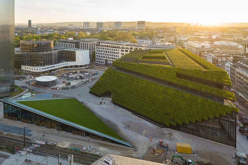 Ingenhoven Architects  dusseldorf office architecture structure design