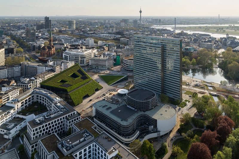 Ingenhoven Architects  dusseldorf office architecture structure design