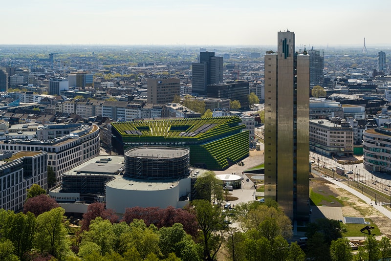 Ingenhoven Architects  dusseldorf office architecture structure design