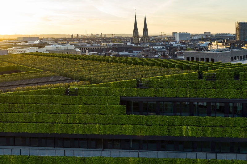 Ingenhoven Architects  dusseldorf office architecture structure design