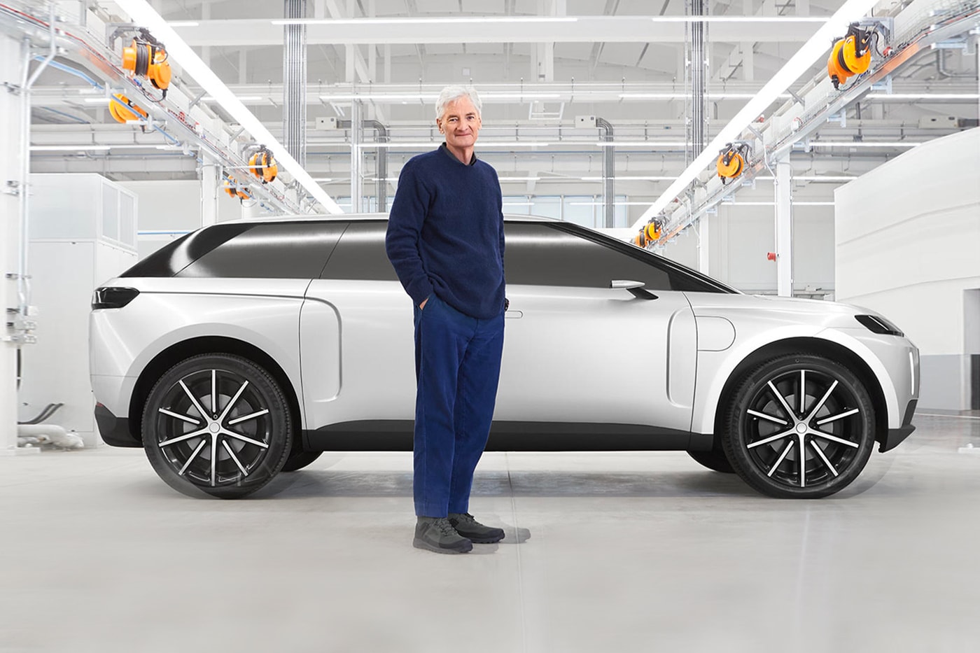 sir james dyson the times interview electric vehicle car ev cancelled project unveil