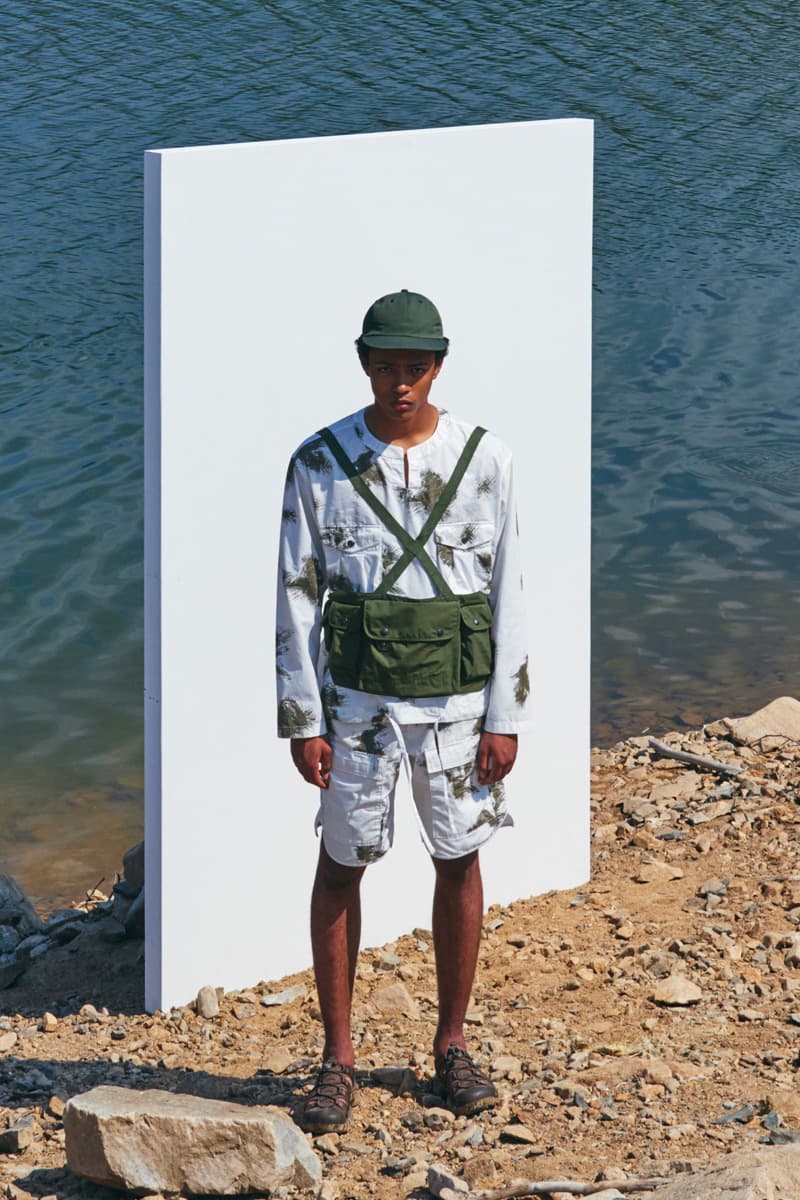 Eastlogue Spring Summer 2020 Lookbook menswear streetwear sartorial tailored formal dress smart casual military inspired vintage mil spec surplus blazer t shirt coats hats shirts pants shorts trousers