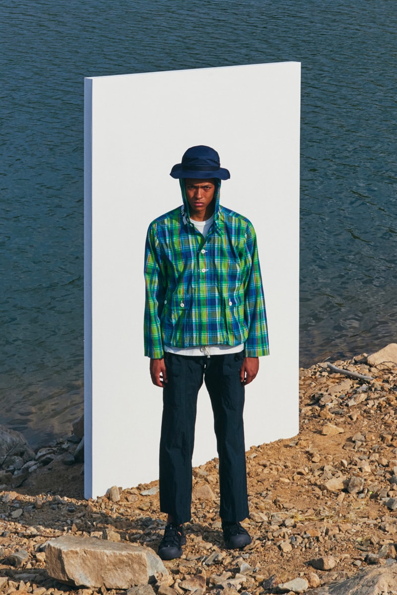 Eastlogue Spring Summer 2020 Lookbook menswear streetwear sartorial tailored formal dress smart casual military inspired vintage mil spec surplus blazer t shirt coats hats shirts pants shorts trousers