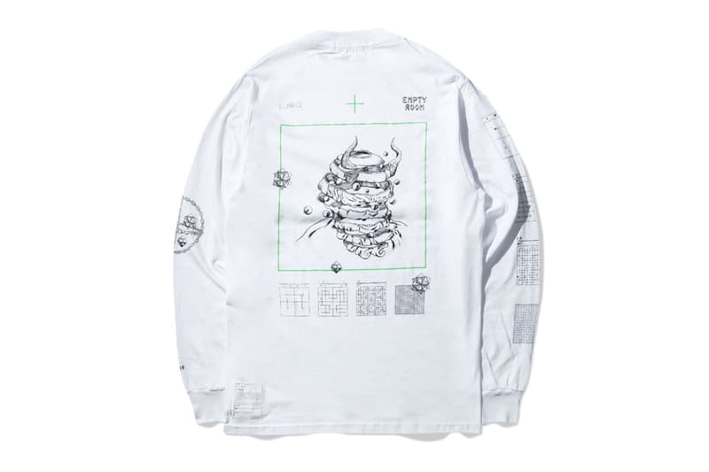 Elhaus Spring Summer 2020 Empty room Collection Lookbook Dwiky KA Sci-fi Waffle Utility Jackets Printed Collared Short Sleeves T-shirts Long Sleeves Graphic