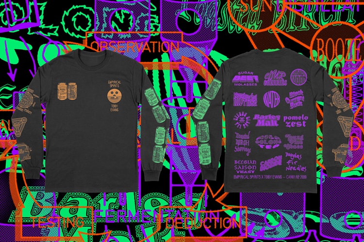 Empirical Spirits Recruits Toby Evans for Specially Designed Cans and T-Shirt