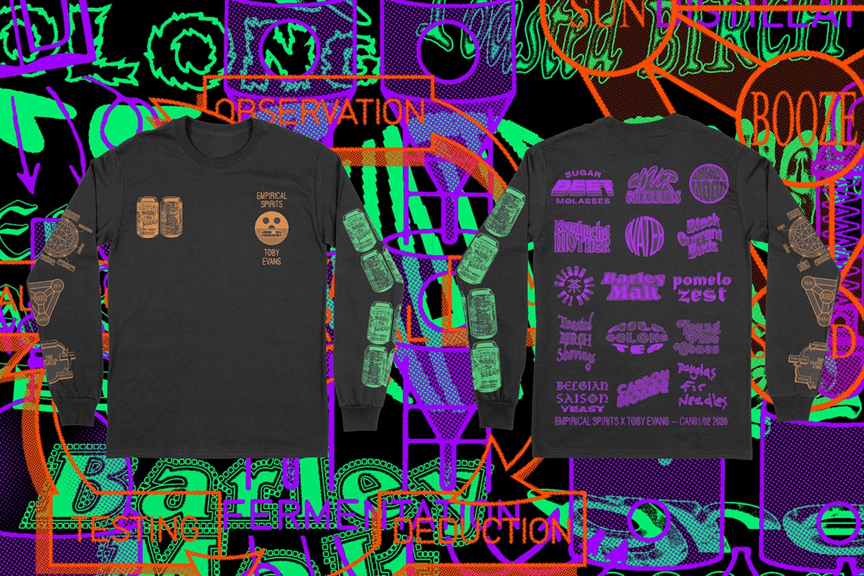 Empirical spirits copenhagen toby evans 1tooth palace adidas assid details cans 01 02 t-shirt release information buy cop purchase rita's dining bodega london