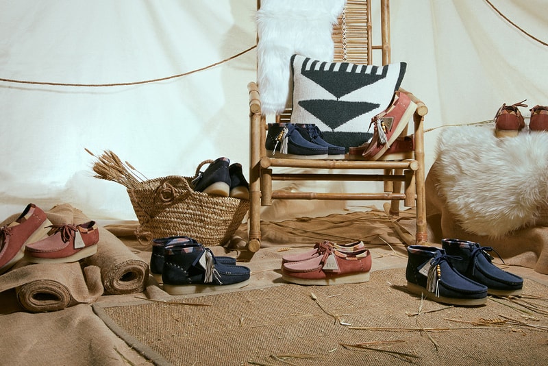 end clothing clarks wallabee artisan craft pack release information details boot high top low top buy cop purchase footwear shoes sneaker collaboration