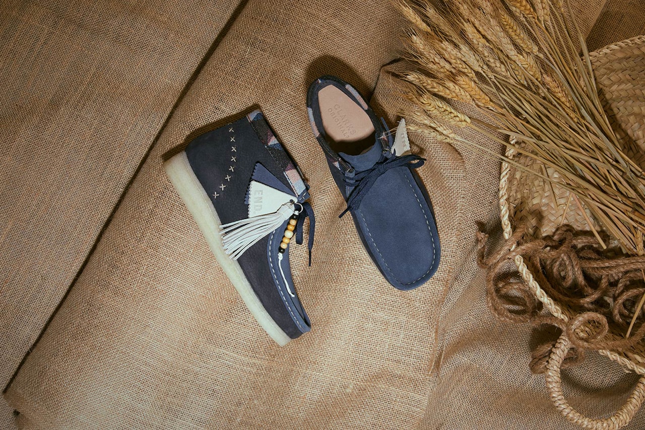 end clothing clarks wallabee artisan craft pack release information details boot high top low top buy cop purchase footwear shoes sneaker collaboration