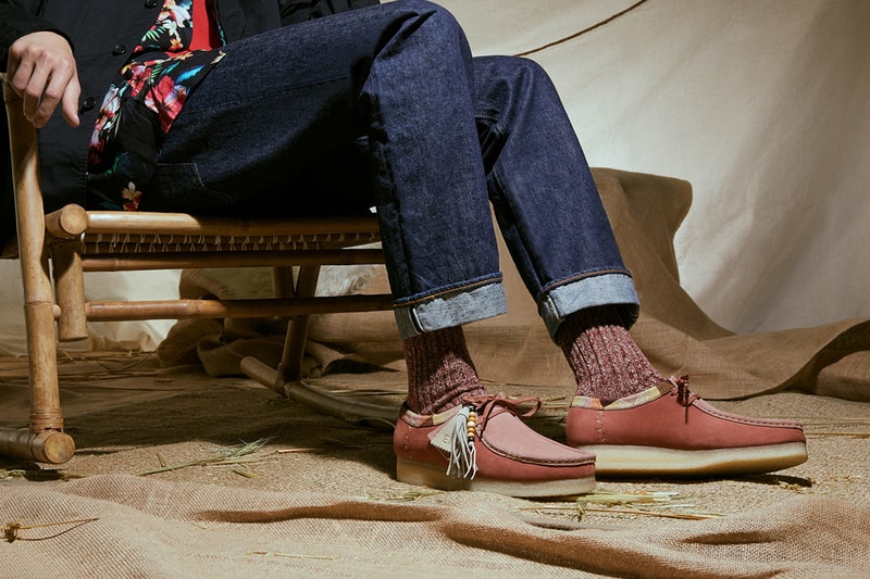 end clothing clarks wallabee artisan craft pack release information details boot high top low top buy cop purchase footwear shoes sneaker collaboration