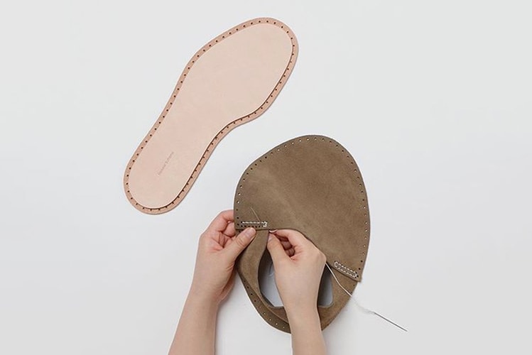 Craft Leather Home Slippers With Hender Scheme's DIY Kit