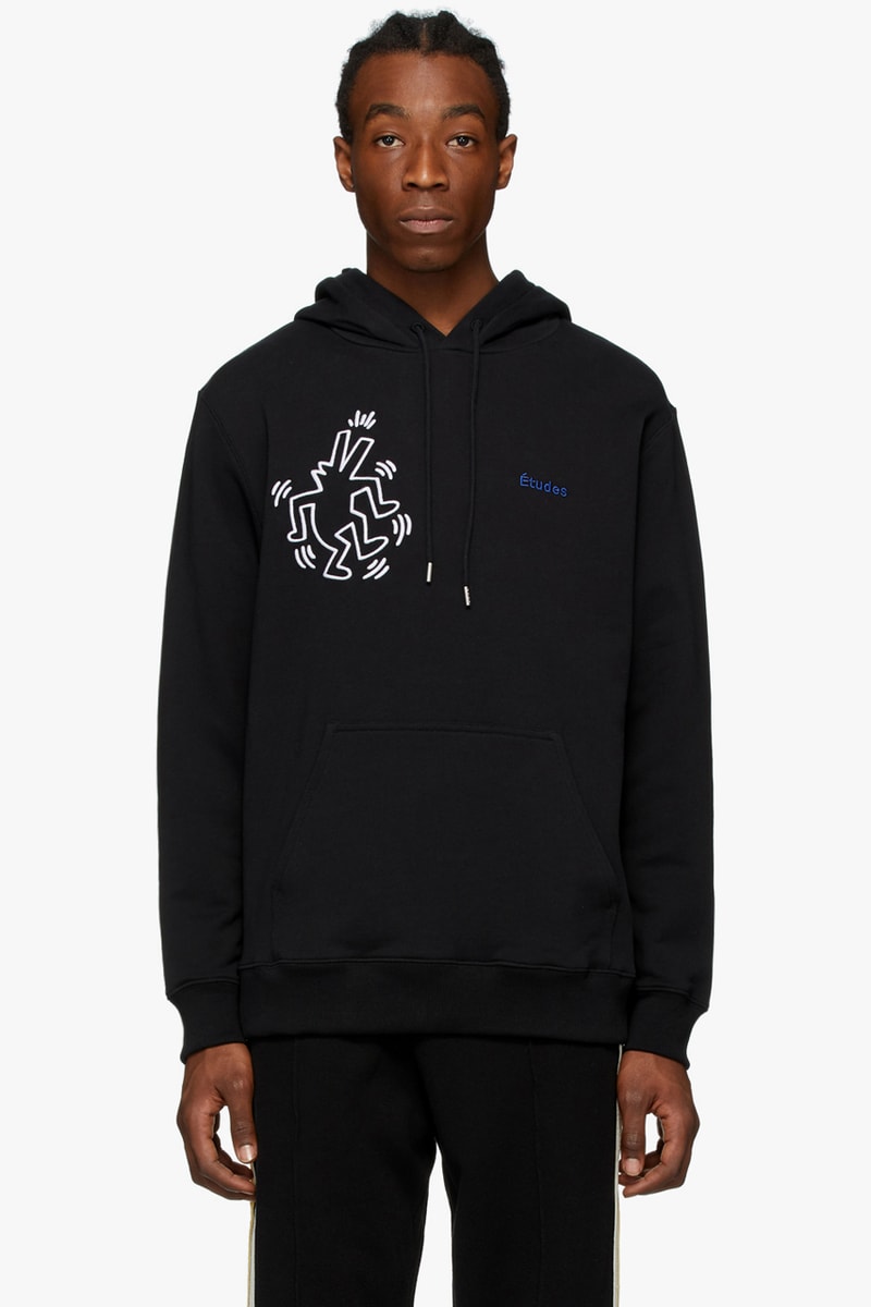 etudes Black Keith Haring Edition Klein Hoodie White Keith Haring Edition Wonder T Shirt denim Guest Jacket