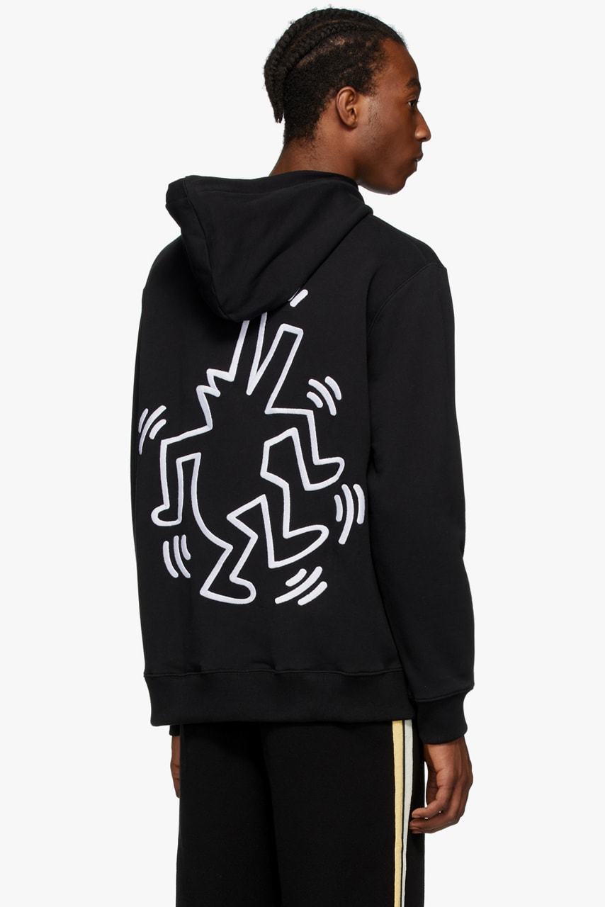 etudes Black Keith Haring Edition Klein Hoodie White Keith Haring Edition Wonder T Shirt denim Guest Jacket