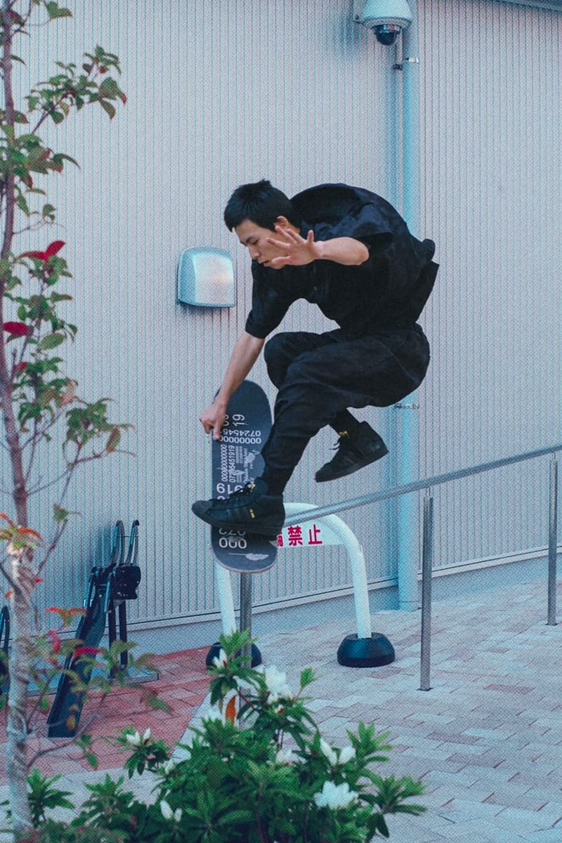 Evisen DELUXE Spring Summer 2020 Lookbook menswear streetwear japanese designer skate skateboarding rider editorial sports tokyo capsule collaboration