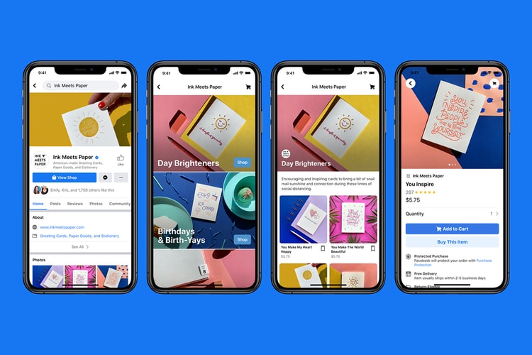 Mark Zuckerberg Announces the Launch of Facebook Shops