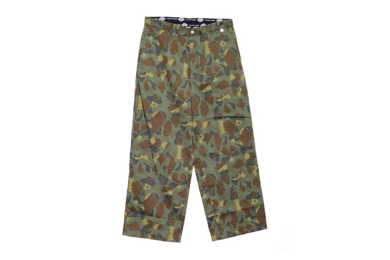 FACETASM Dickies Spring Summer 2020 Capsule collection menswear streetwear wide slim chino pants camo menswear streetwear japanese