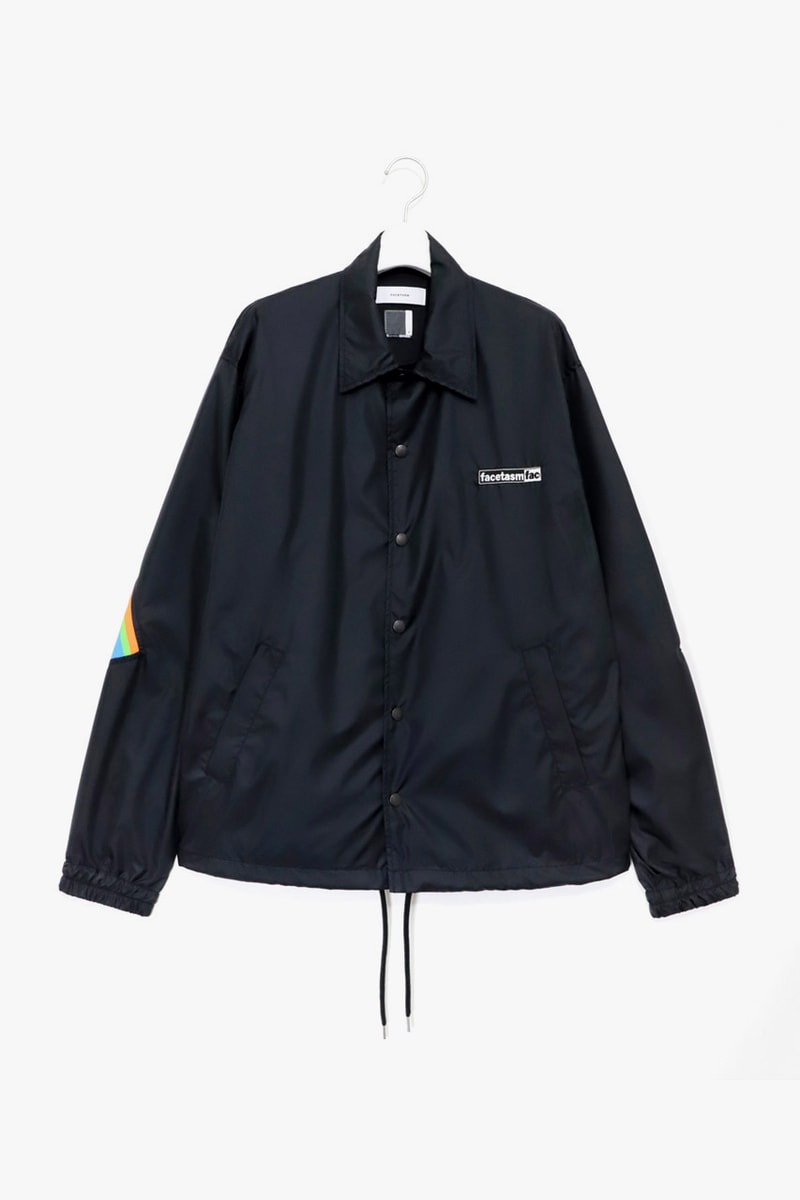 FACETASM Pre-Fall 2020 "Black Ivy" Collection Ivy League Style Stripes Greek Alphabet Rainbow Madras Collared Shirts Jackets Sweatpants T-shirts Dresses Chino Pants