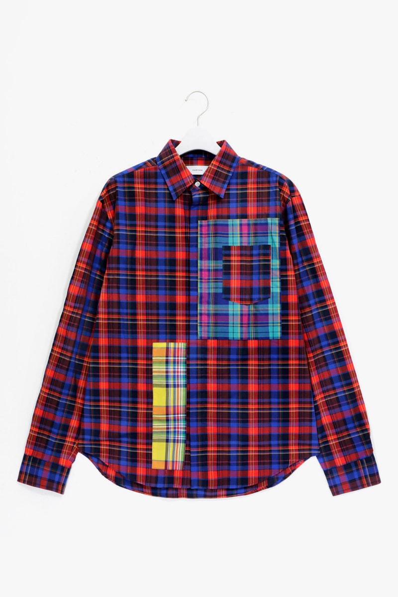 FACETASM Pre-Fall 2020 "Black Ivy" Collection Ivy League Style Stripes Greek Alphabet Rainbow Madras Collared Shirts Jackets Sweatpants T-shirts Dresses Chino Pants