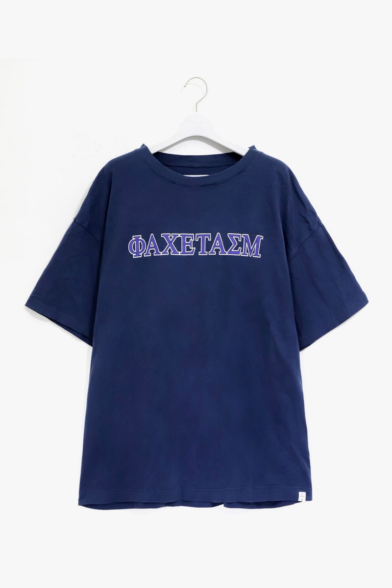 FACETASM Pre-Fall 2020 "Black Ivy" Collection Ivy League Style Stripes Greek Alphabet Rainbow Madras Collared Shirts Jackets Sweatpants T-shirts Dresses Chino Pants