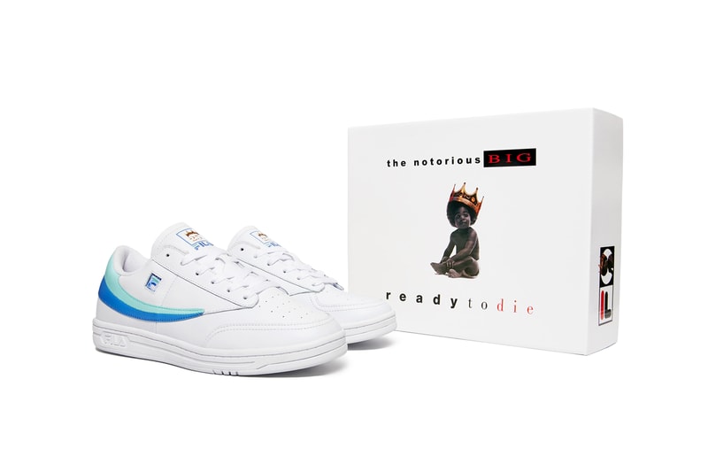 the notorious big biggie smalls fila tennis 88 t shirt visor collection birthday ready to die official release date info photos price store list