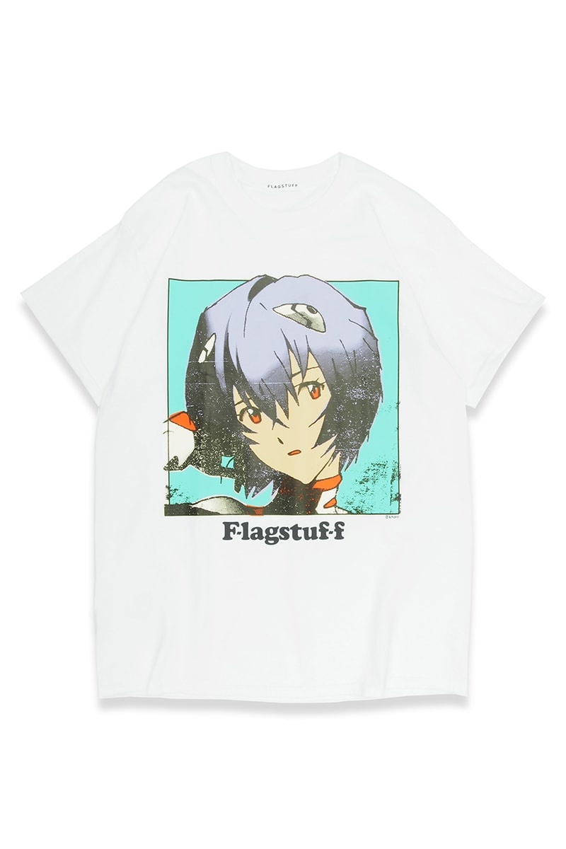 F-LAGSTUF-F x 'Evangelion,' BEAMS T Collaboration tee shirts Rei Ayanami collection 3 1 redo movie june 2020
