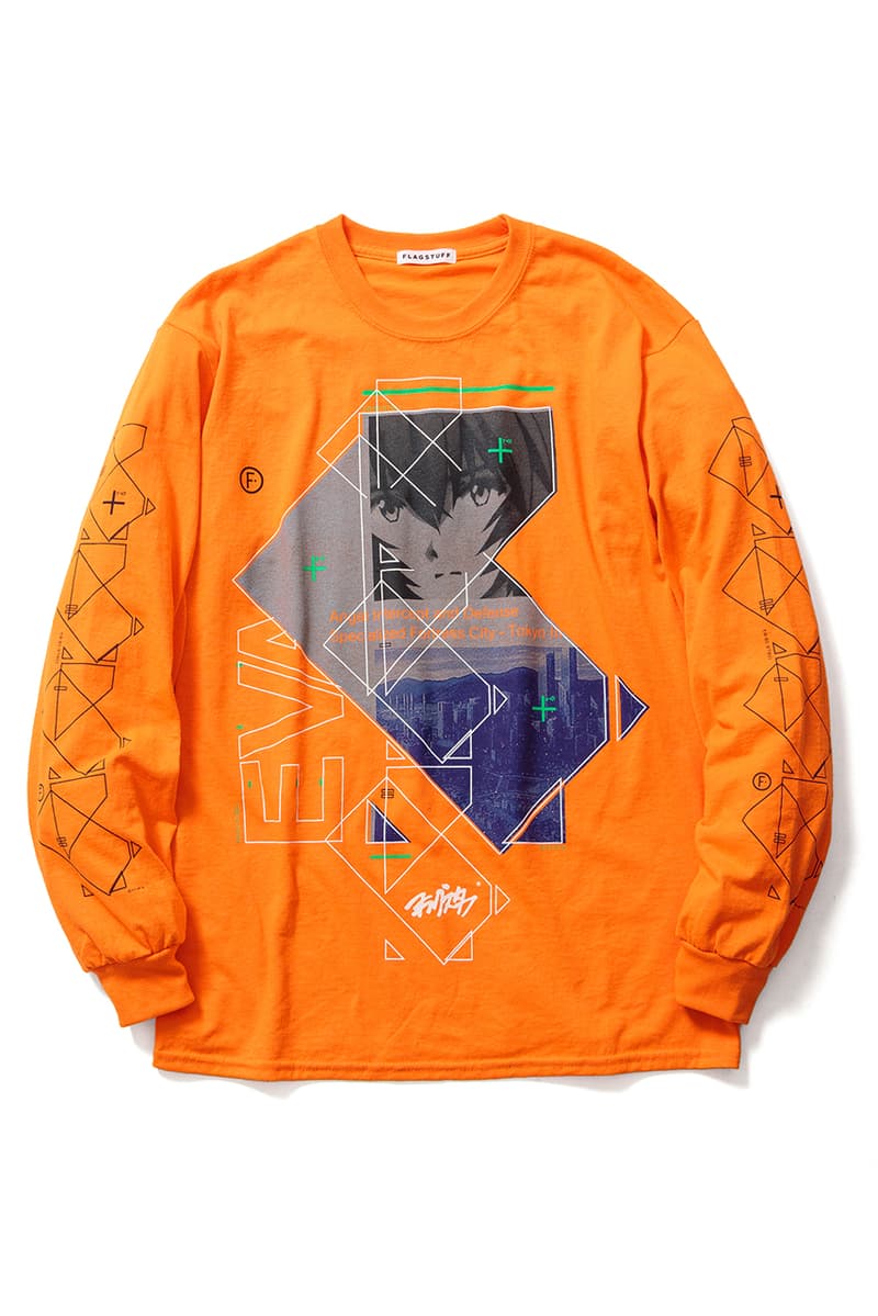 F-LAGSTUF-F x 'Evangelion,' BEAMS T Collaboration tee shirts Rei Ayanami collection 3 1 redo movie june 2020