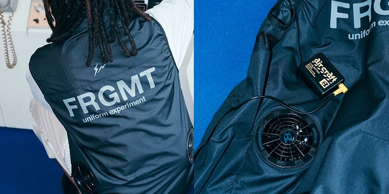 【HK4S/2019/239】◎uniform experiment◎BURTLE AIR CRAFT MOUNTAIN PARKA (FRGMT DESIGN)◎未着用新品タグ付◎2019年5月25日発売◎ uniform experiment fragment 空調服 BURTLE