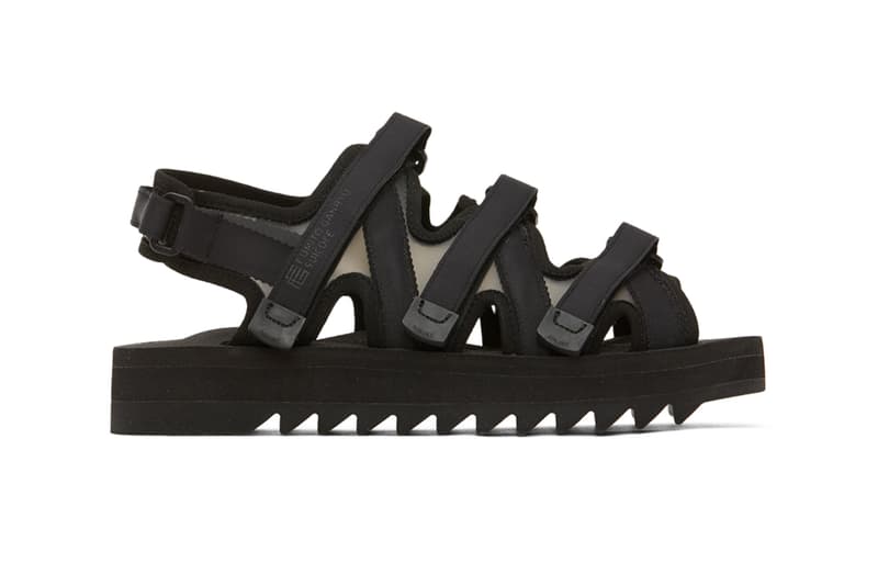 Fumito Ganryu Suicoke Silicon Sandals menswear streetwear spring summer 2020 collection footwear shoes slides trainers hiking trek neoprene vibram japanese designer shoe slip on open toe