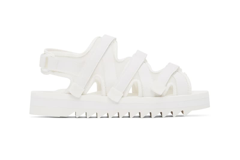 Fumito Ganryu Suicoke Silicon Sandals menswear streetwear spring summer 2020 collection footwear shoes slides trainers hiking trek neoprene vibram japanese designer shoe slip on open toe