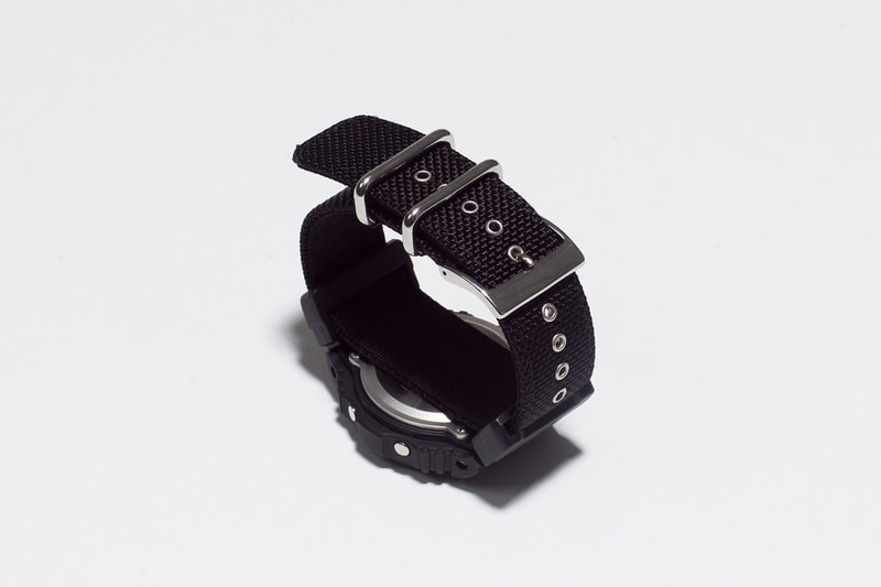 Ron Herman x Casio G-Shock GWX-5700 Release Black Tide Graph Nylon Band LCD Display 