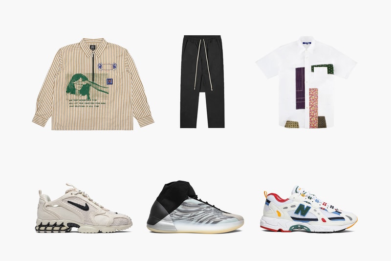 GOAT streetwear Brain Dead Long Sleeve Rick Owens Cropped Pants Junya Watanabe Short-Sleeve Patchwork Air Jordan 5 Retro Fire Red Aimé Leon Dore x 827 White Yeezy Basketball Quantum Stussy x Nike Air Zoom Spiridon Caged