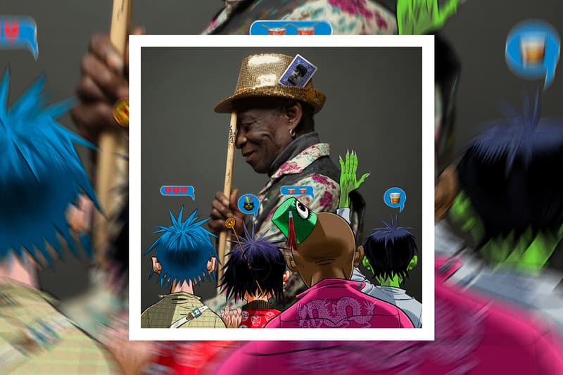 Gorillaz "How Far?" Feat. Tony Allen & Skepta Single Stream listen now spotify apple music song machine