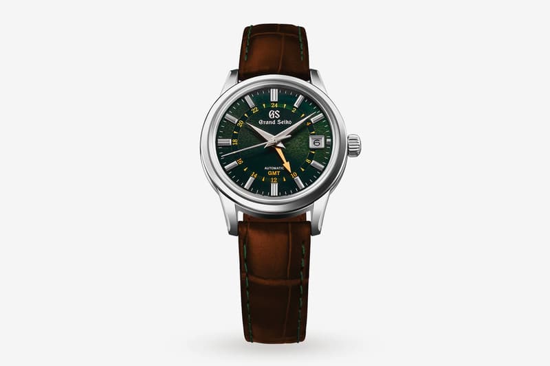 Grand Seiko Toge Edition British Racing Green watches of Switzerland exclusive Chief Designer Nobuhiro Kosugi Mount Iwate Japanese English heritage brown crocodile leather strap 72 hour power reserve