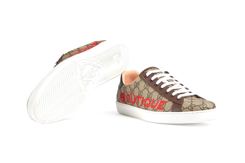 gucci gg ace boutique brown green red white ss20 official release date info photos price store list