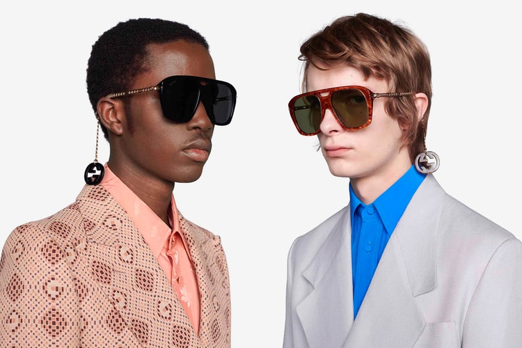 Dangling Charms Define Gucci's Latest Square Sunglasses Style
